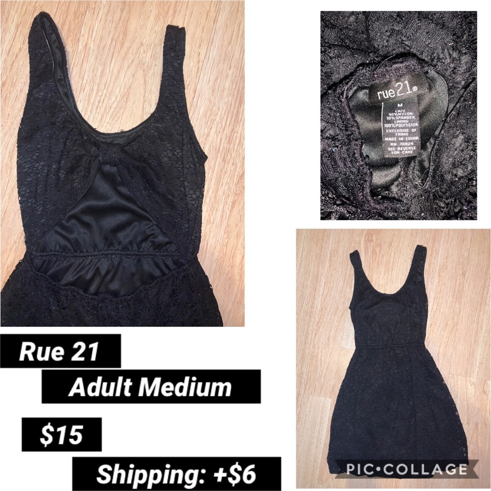 Backless Black Dress